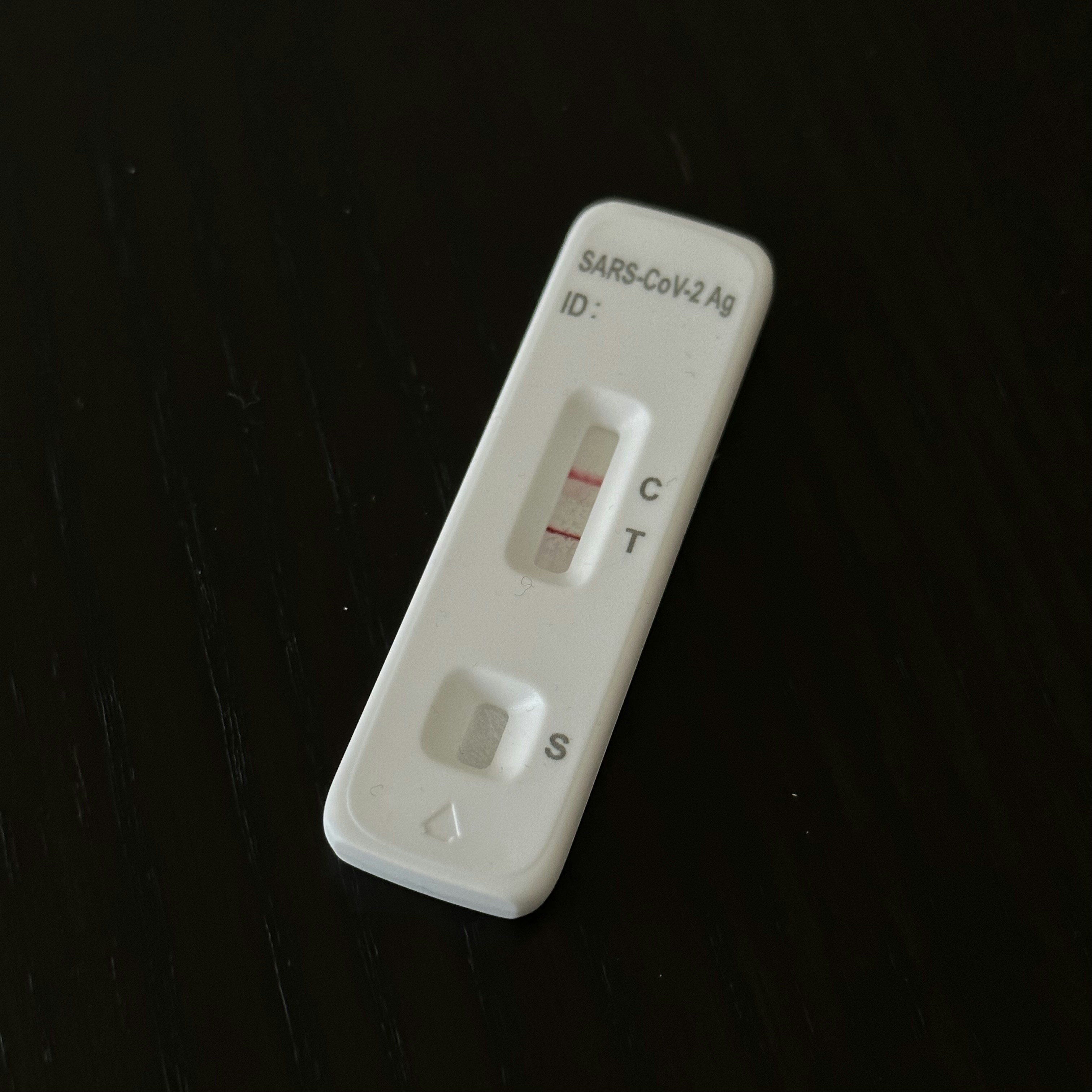 Positive COVID-19 test.